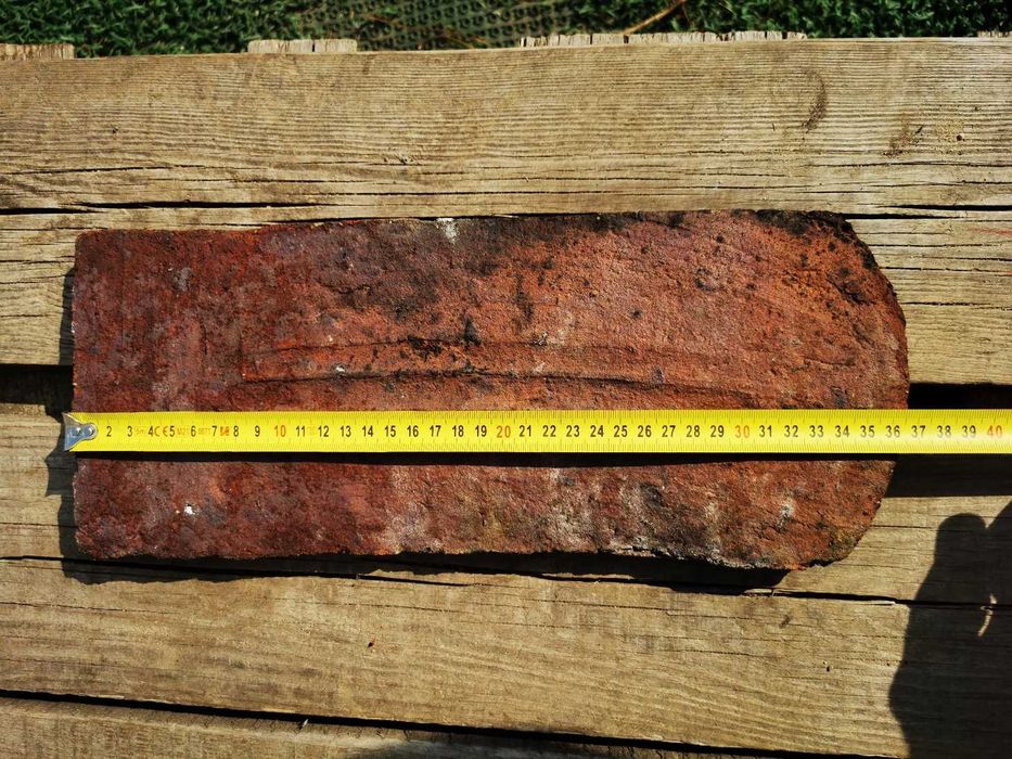 Dachowka ceramiczna, palcówka, historyczna.