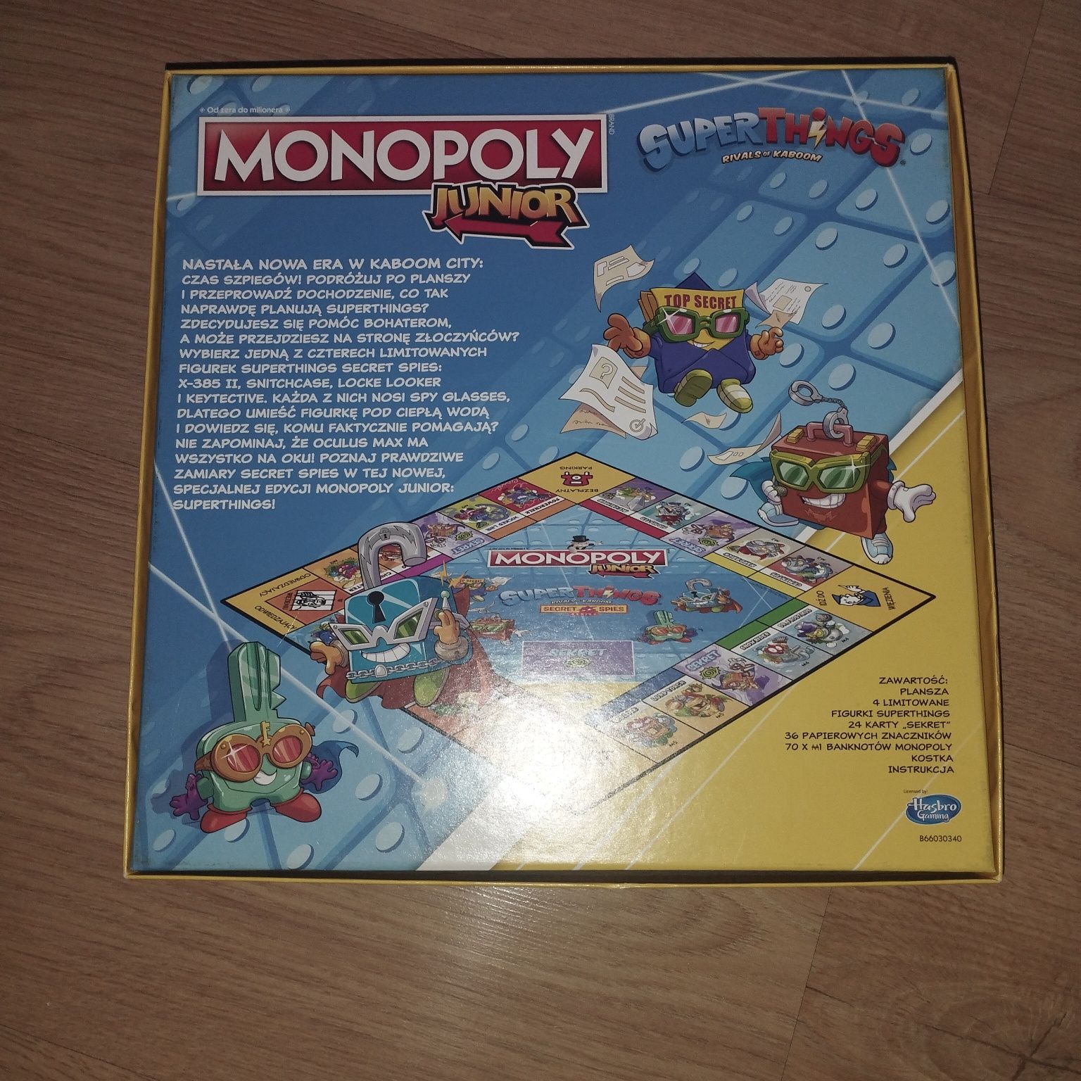 Gra planszowa Monopoly Junior Super Things