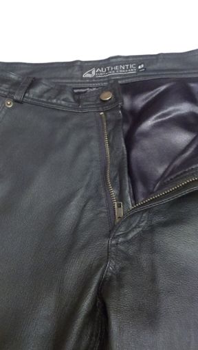 кожаные мужские брюки