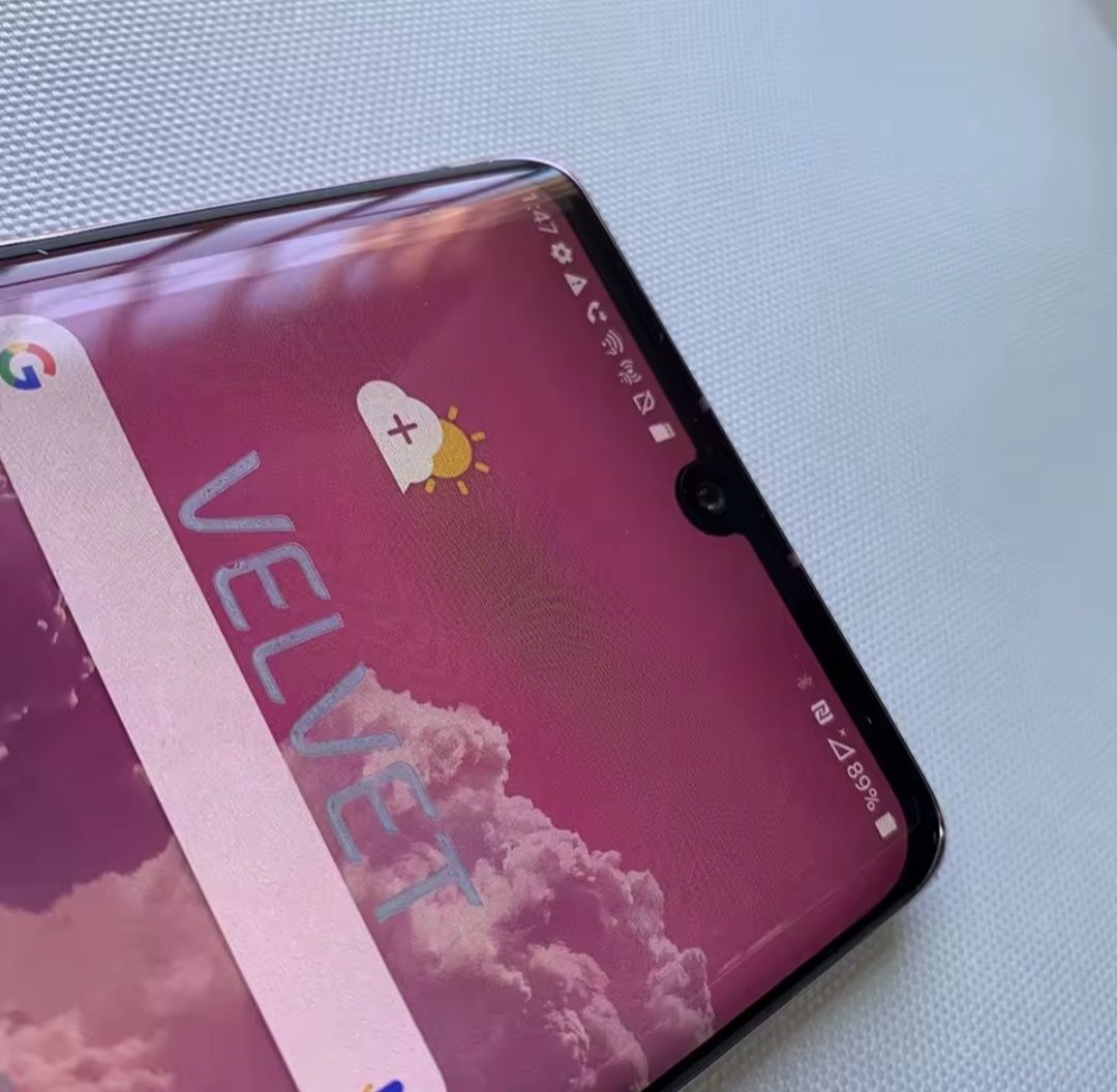 Смартфон LG VELVET G9, NFC, безпровідна зарядка