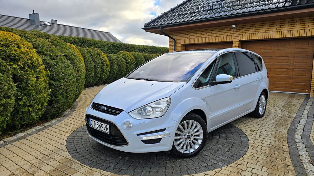 Ford S-Max Platinium 2.0 benzyna + LPG/ Automat / Panorama / Convers / Keyless