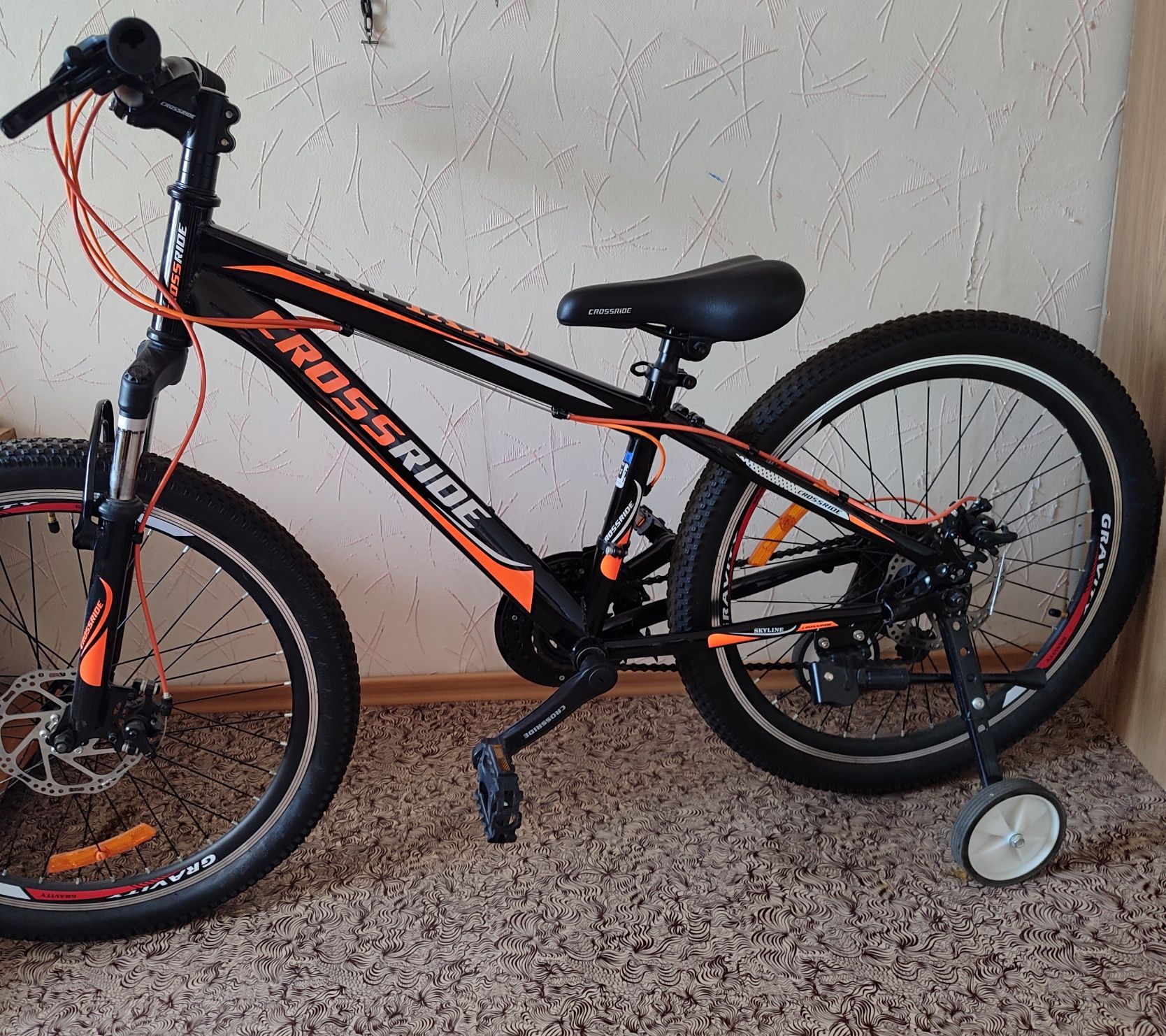 Велосипед Crossride Skyline 26.
Подростковый велосипед.
