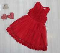 Нарядное платье Next, красное платье Next