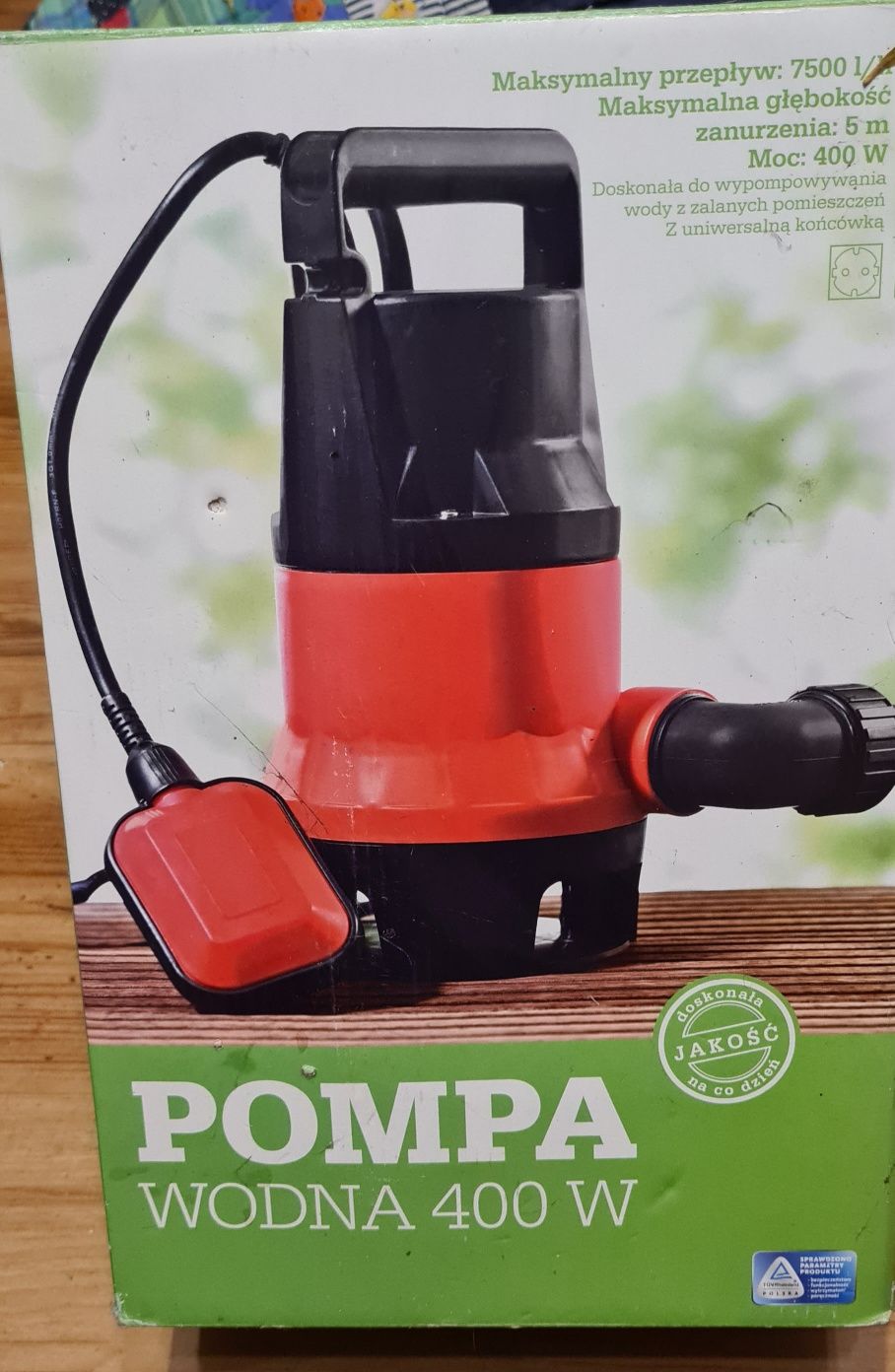 Pompa wodna 400 W.