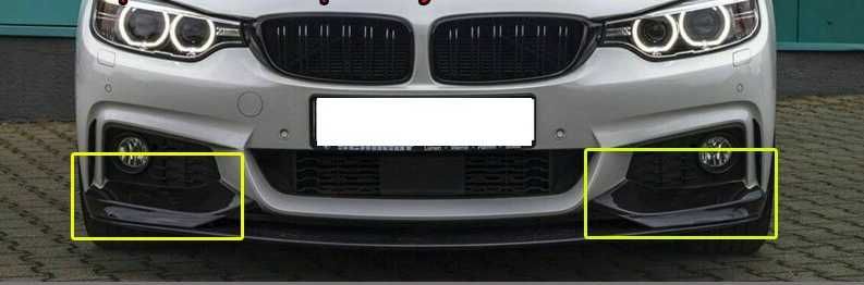 Splitter przedniego zderzaka BMW F30 F32 F36 splittery dokładka