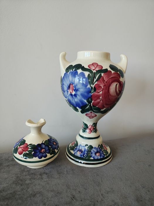 Włocławek Amfora puchar fajans ceramika kamionka