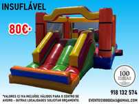 INSUFLÁVEL GIGANTE - 80€ / DIA