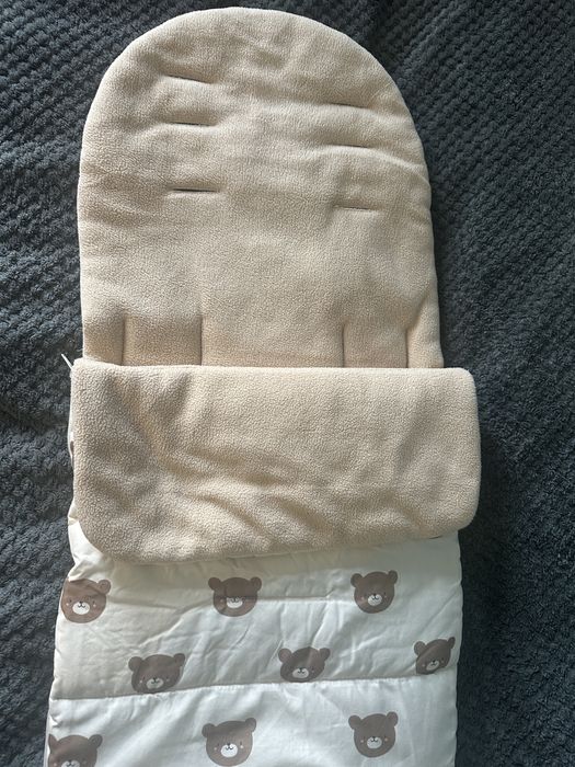 флісовий теплий конверт у візок/коляску