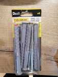 Kołki ramowe Diall z wkrętem 10 x 120 mm 6 szt.