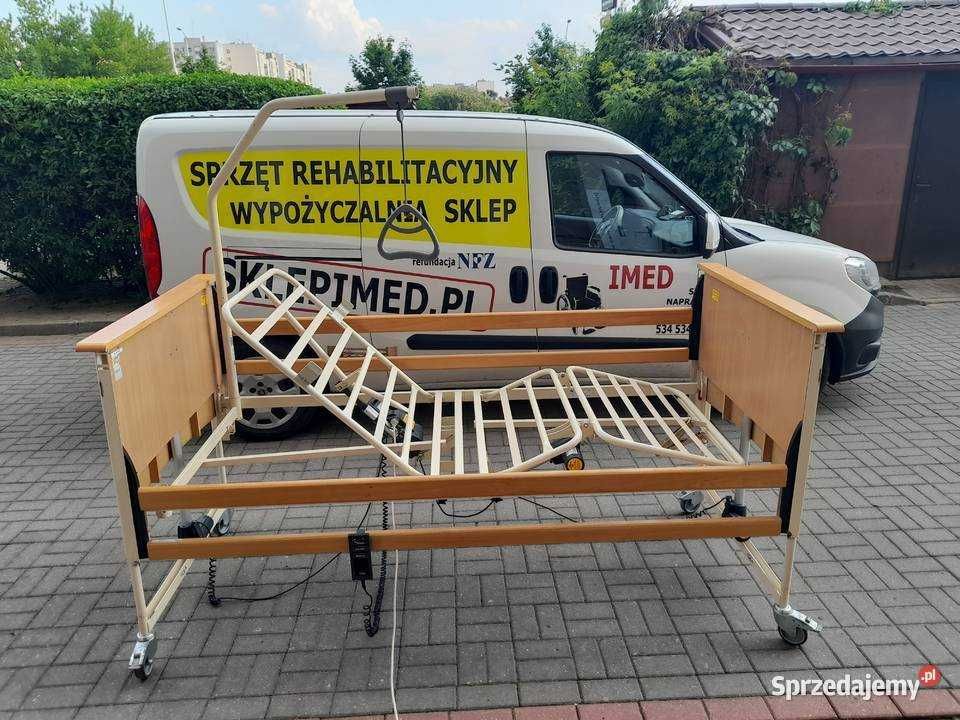 Łóżko Rehabilitacyjne Elektryczne na pilota Invacare Używane Warszawa