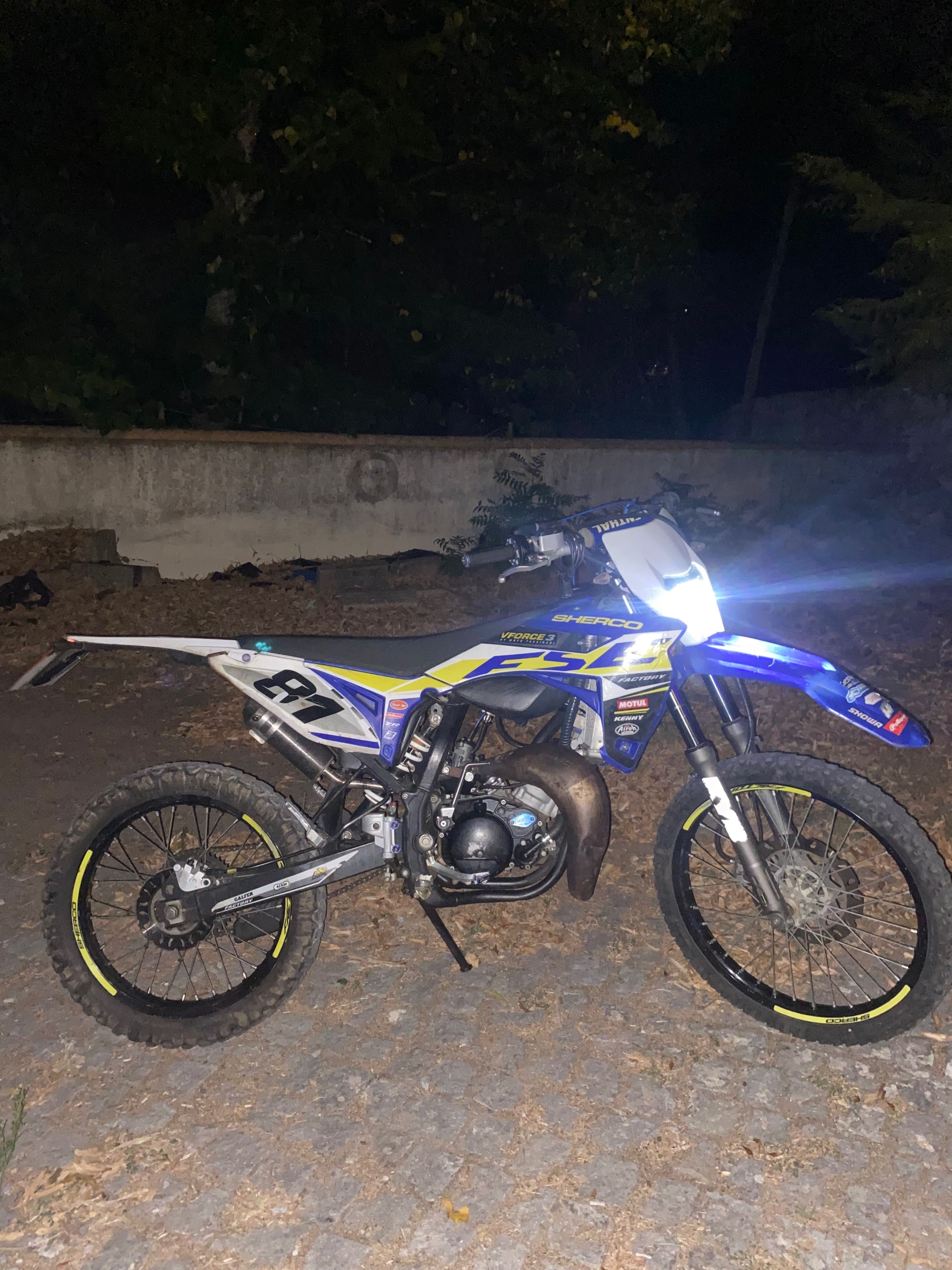 Sherco 50 com 1081 kilómetros