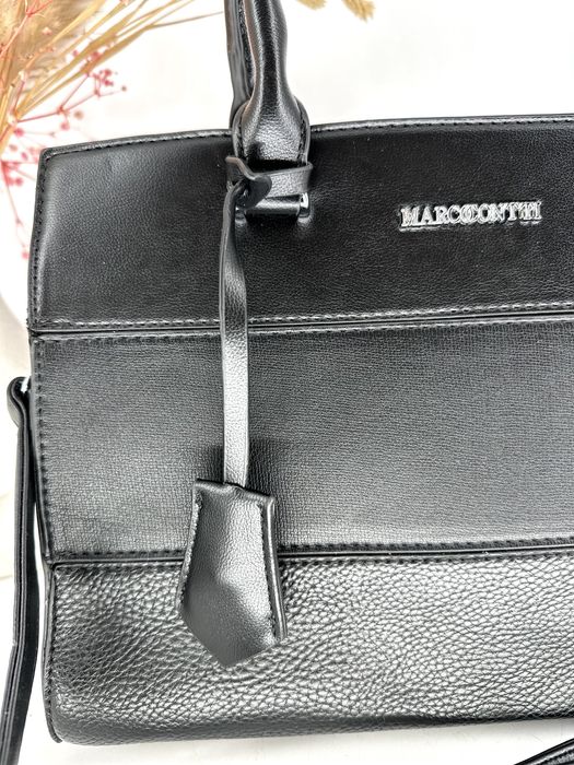 Nowa torebka damska usztywniana duża shopperka Marco contti