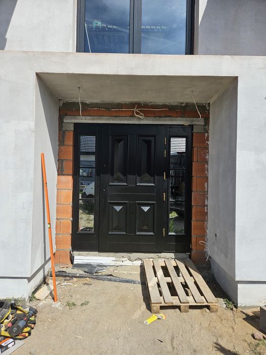 drzwi zewnętrzne dębowe producent montaz/dowóz/gwarancja