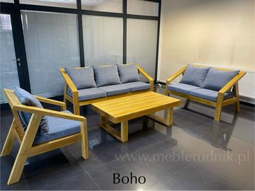 Meble tarasowe boho komplet patio