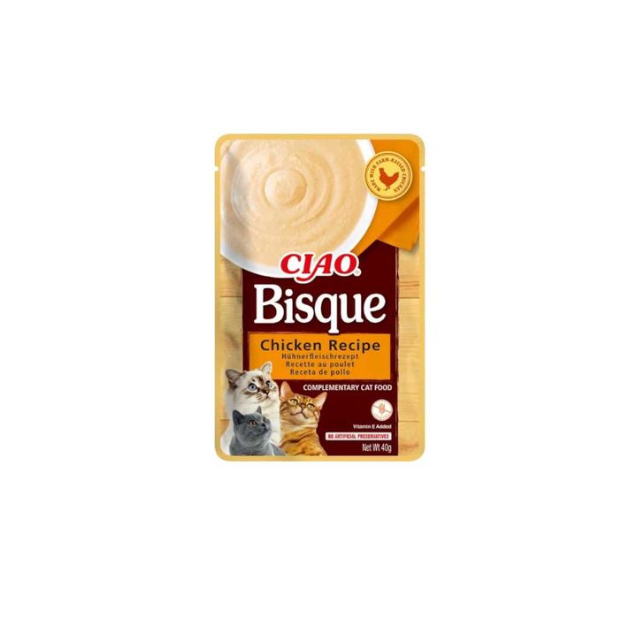 Inaba Ciao Bisque Kremowa zupa Mix smaków 6x40g
