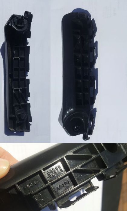 TOYOTA YARIS 2012 2015 ŚLIZG Plastikowy PRAWY