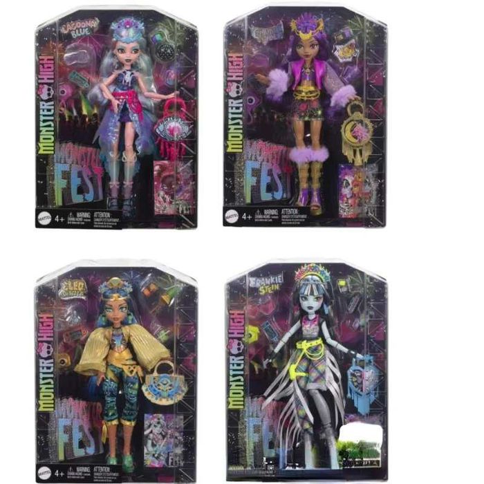 Лялька Монстер Хай Френкі Клео Клодін Фестиваль монстрів Monster High
