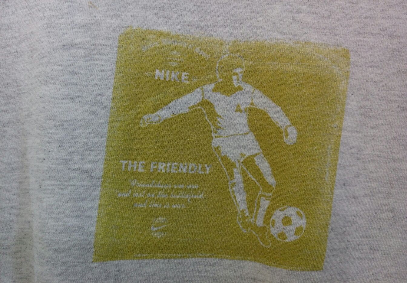 Оригінал вінтаж Nike The Friendly чоловіча футболка