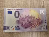 Banknot 0 Euro Zamek Chambord