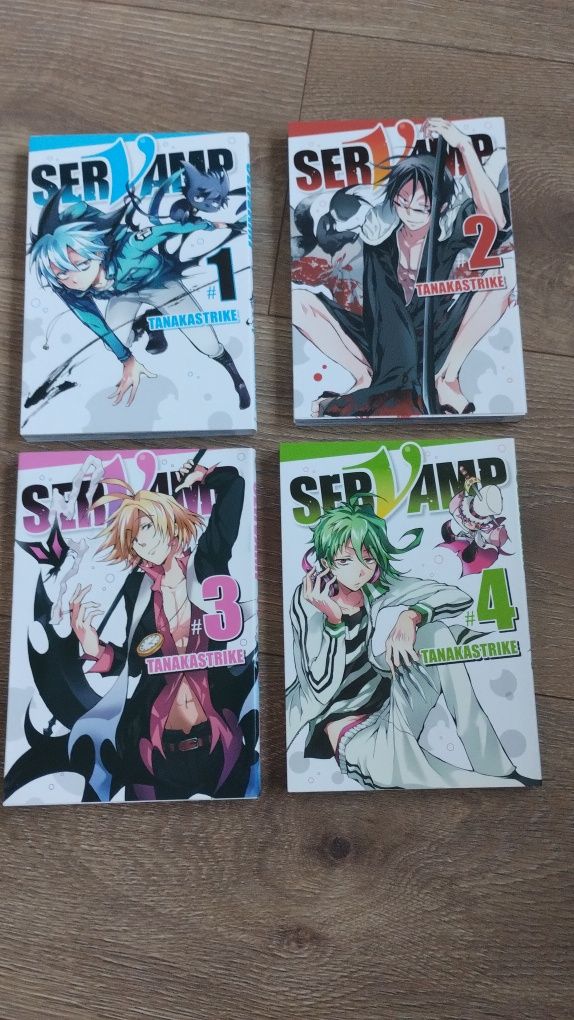 Servamp tomy 1-8 manga