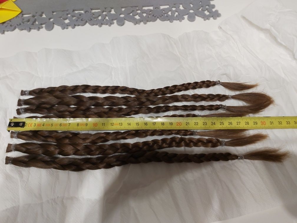 Naturalne włosy 28-32 cm