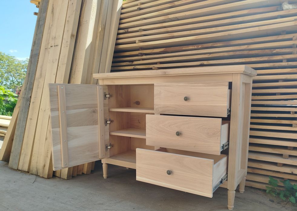 Komoda dębowa 120 cm