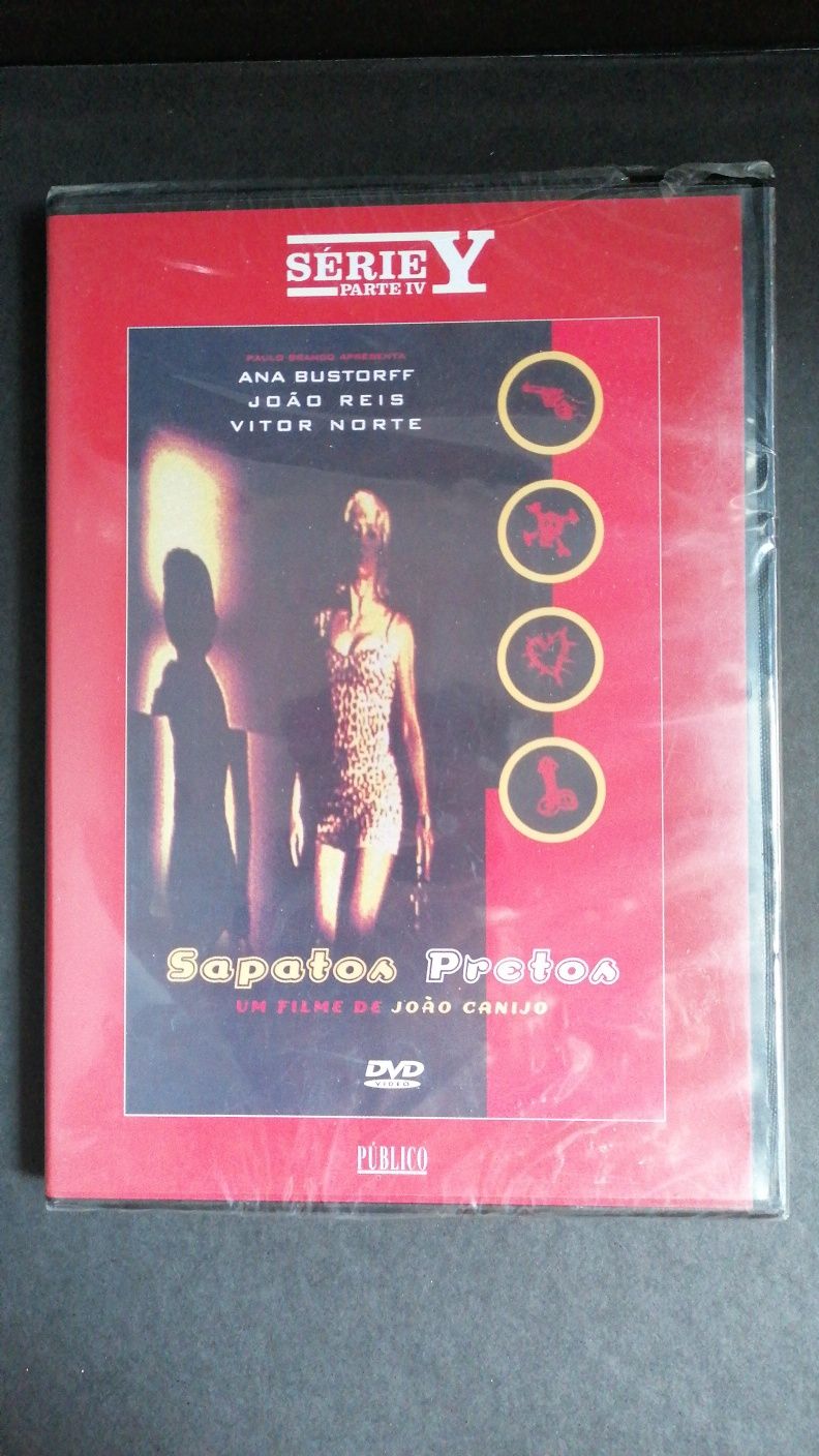 2 Dvds selados Sapatos Pretos e Cinema Paraíso