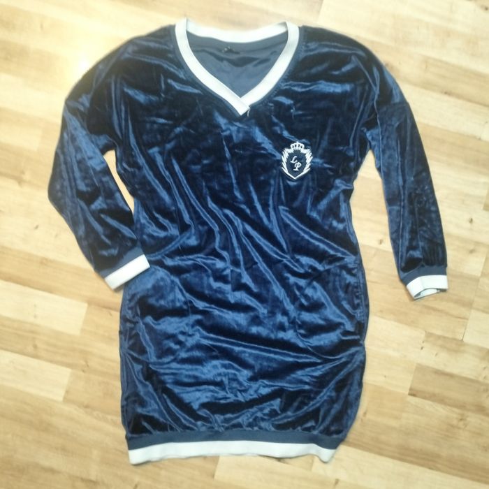 Sukienka dresowa L / XL z aksamitu