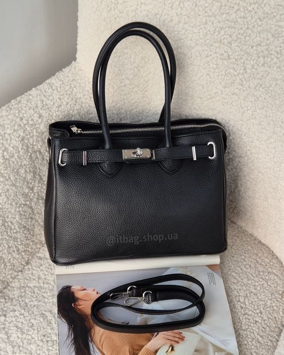 Шкіряна сумка тоут Італія. Кожаная сумка Италия замша