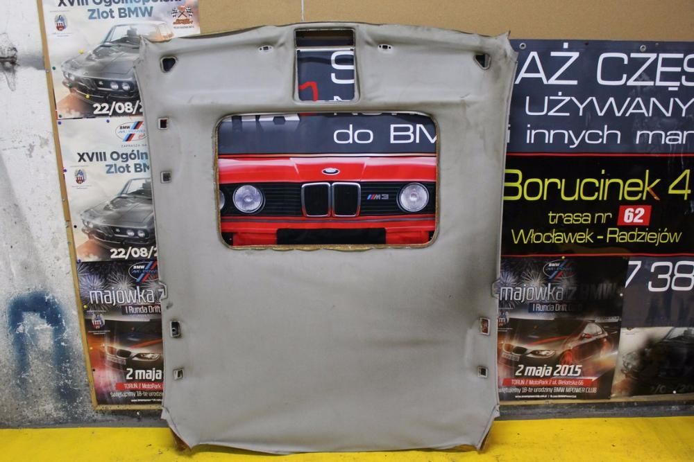 BMW E36 Podsufitka Sedan Kombi Compact Szara Siwa Szyberdach CzęściBMA