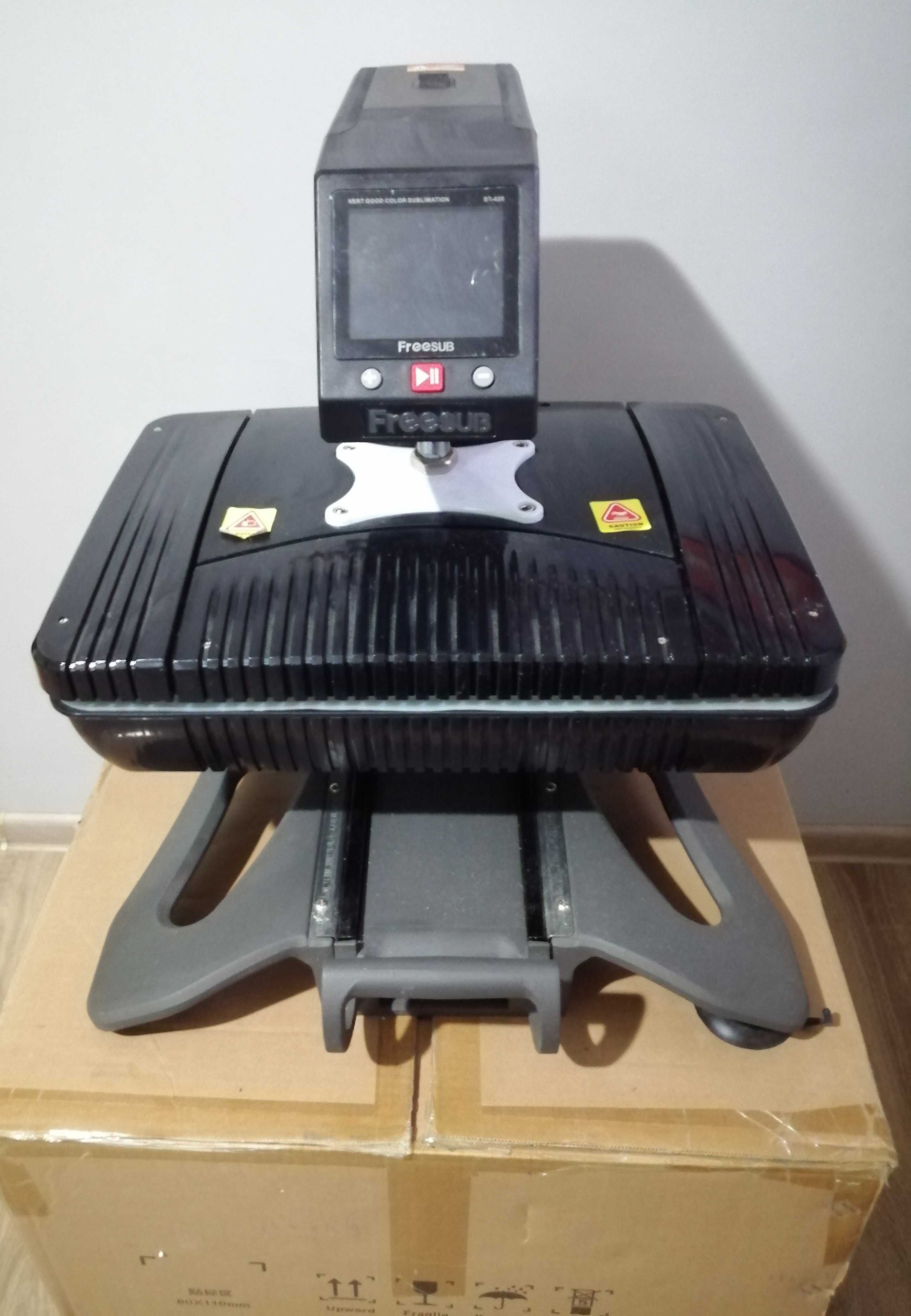 Pneumatyczno Automatyczna Prasa Termotranferowa3D COMBO ALLinONE
