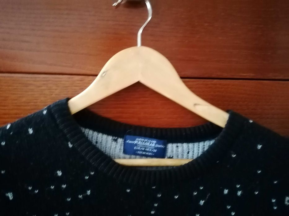 Camisola de lã de homem