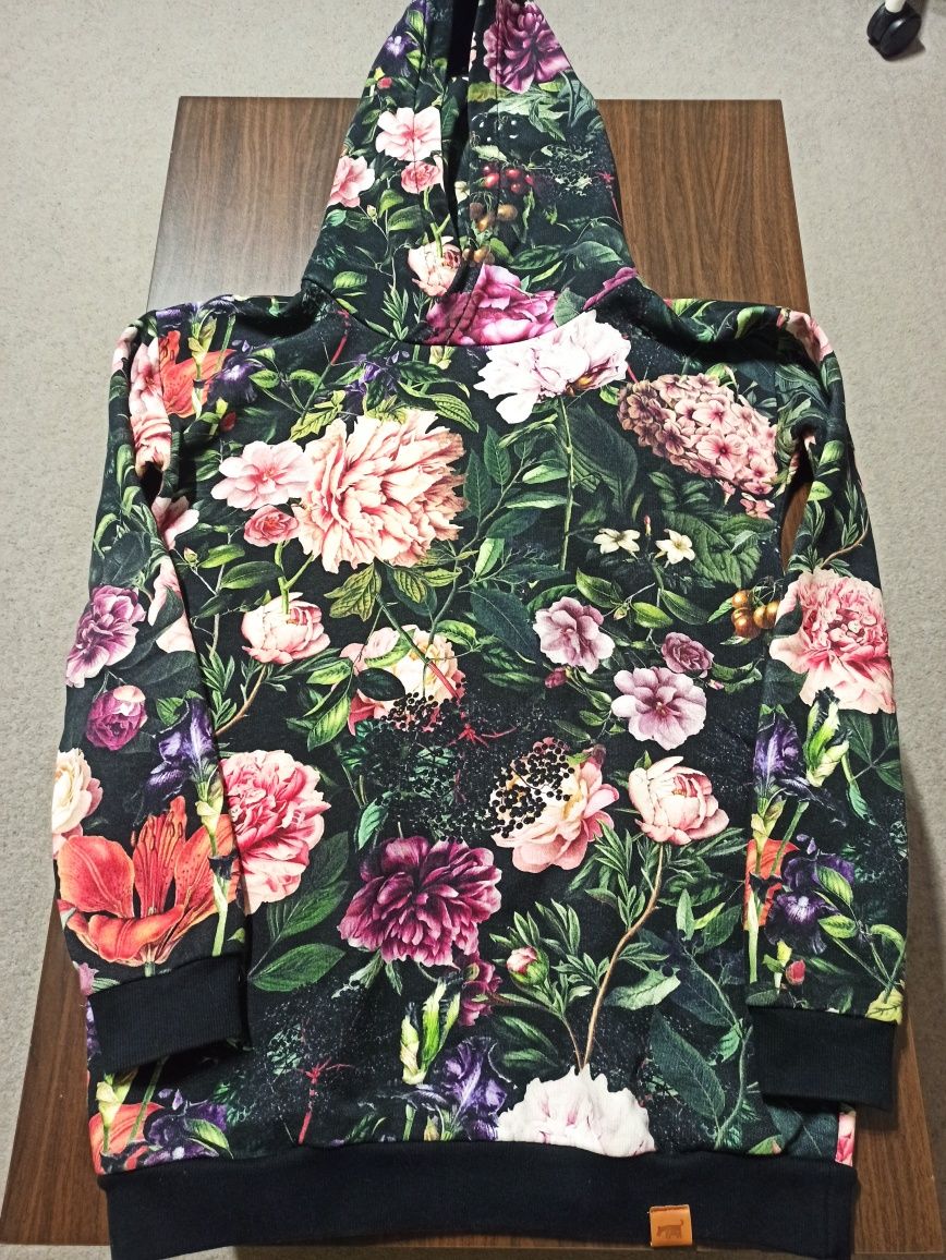 Bluza z misiem DzieńDobry piwonie kolor