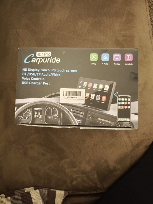 Ecrã Touch 9" para carro - marca CARPURIDE W901 PRO