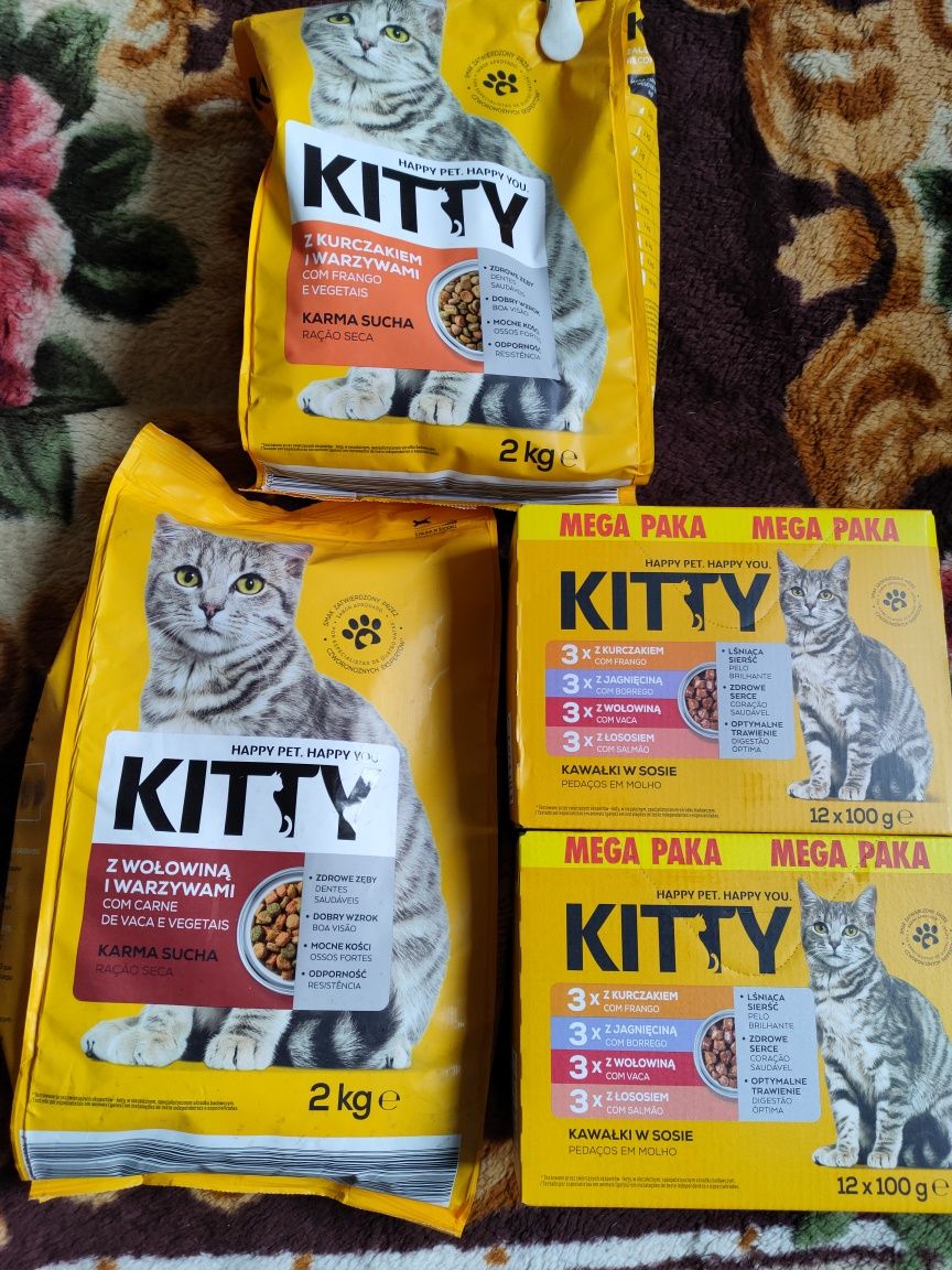 Pakiet karmy dla kota