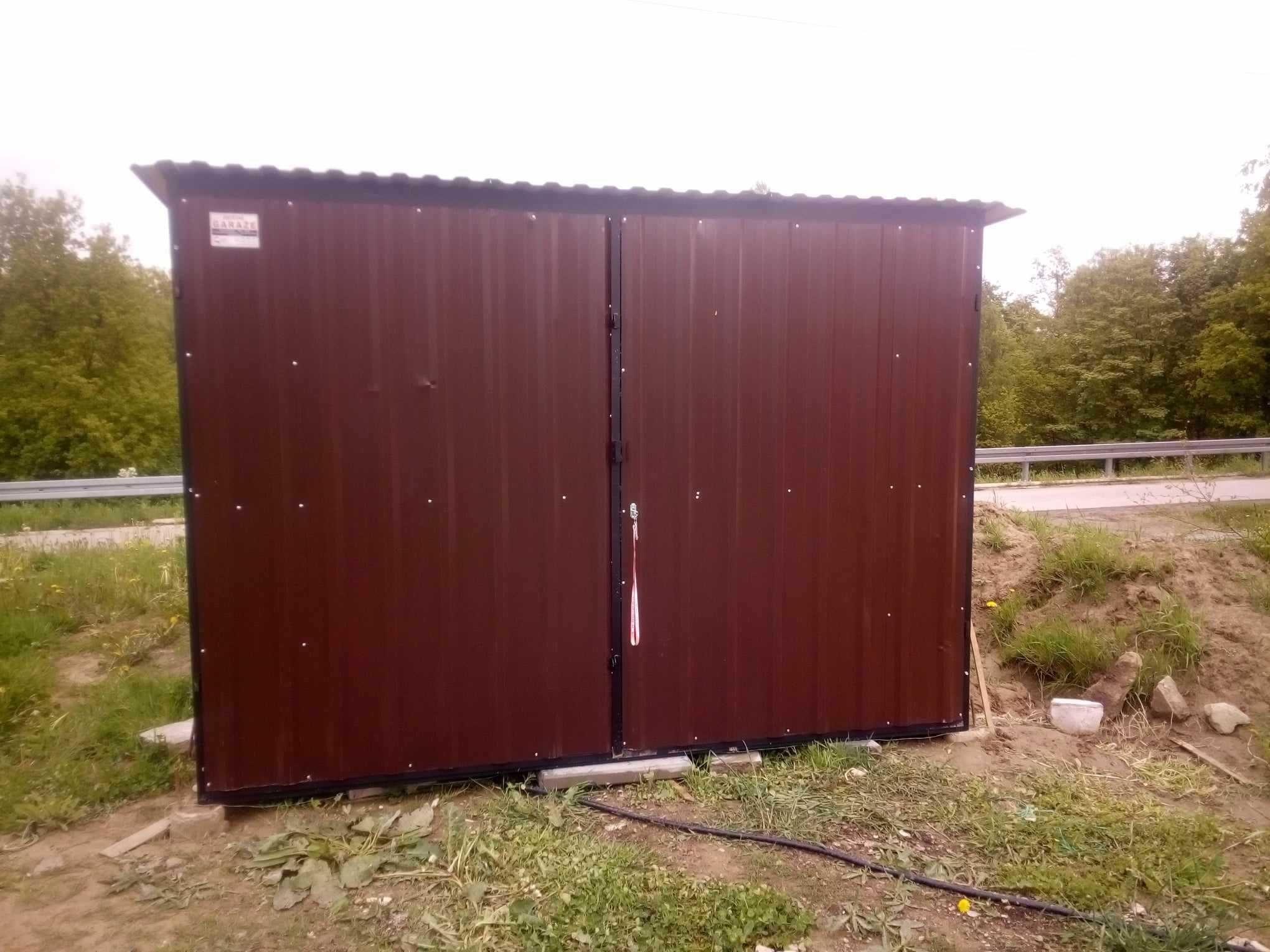 Garaż Blaszany 3x5 kolor