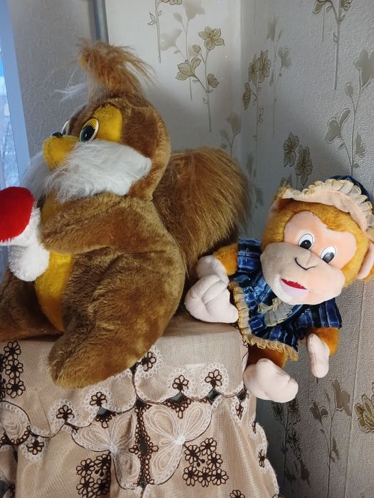 Игрушка мягкая белка
