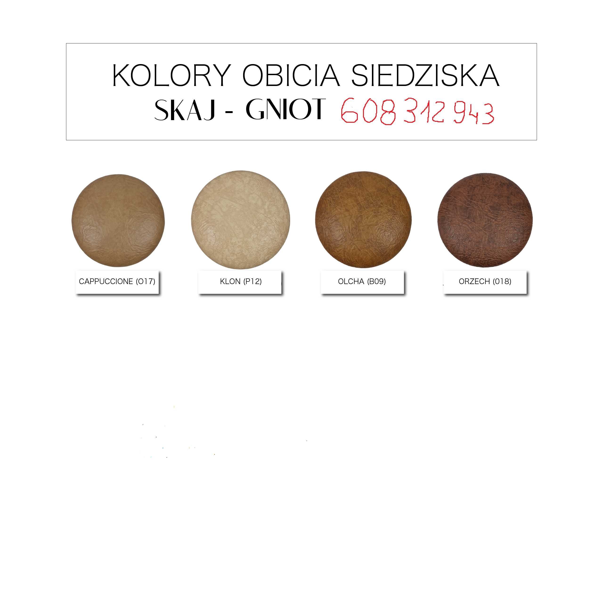 Uniwersalne siedzisko do krzesła taboretu 5 cm x  35,37,40,42 cm