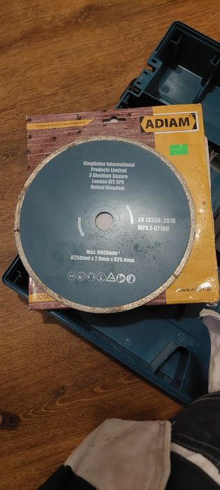 Tarcza ADIAM diamentowa 250mm .nowa