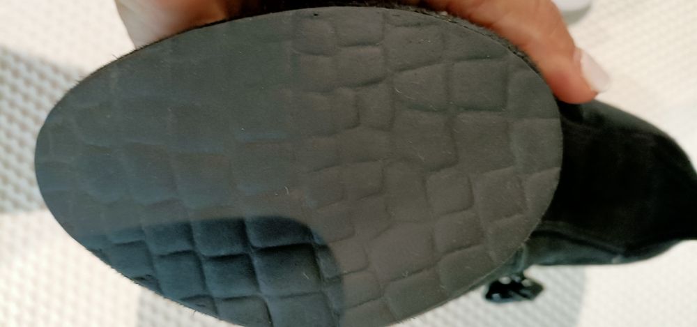 Botins pretos n.36,5 Rockport  impecáveis