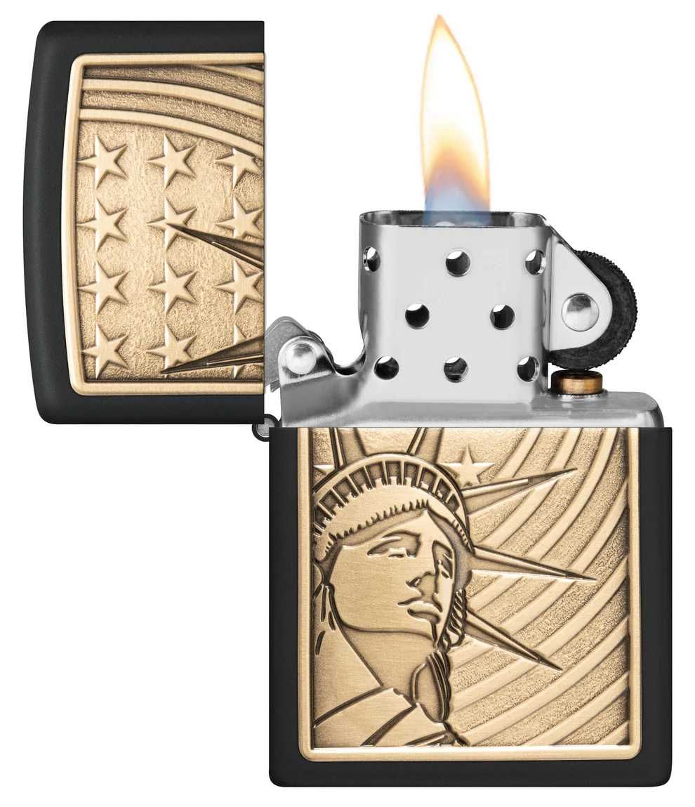 Zapalniczka Zippo Liberty & Flag 600.07165 Wolność i Flaga Nowa