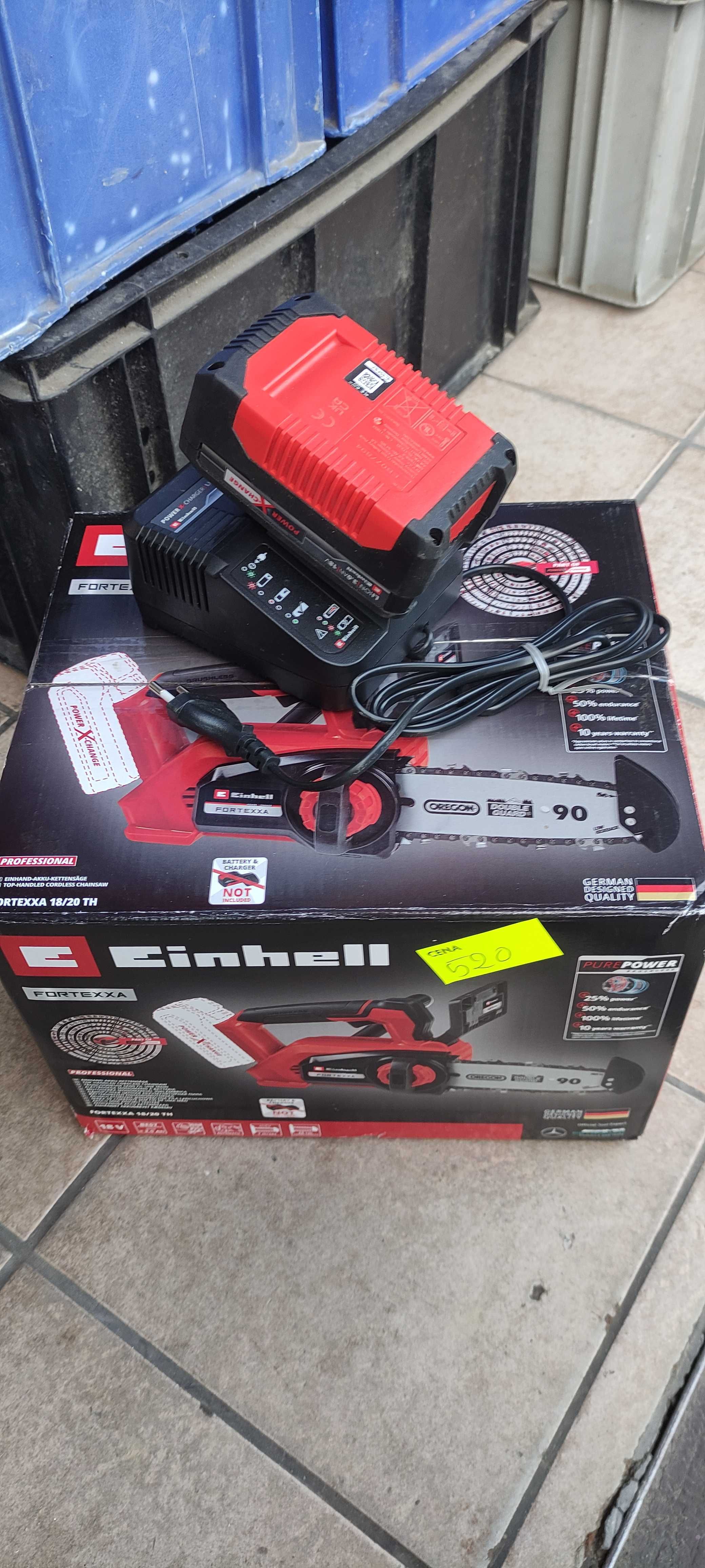 Piła łańcuchowa akumulatorowa Einhell Fortexxa 18/20TH z baterią