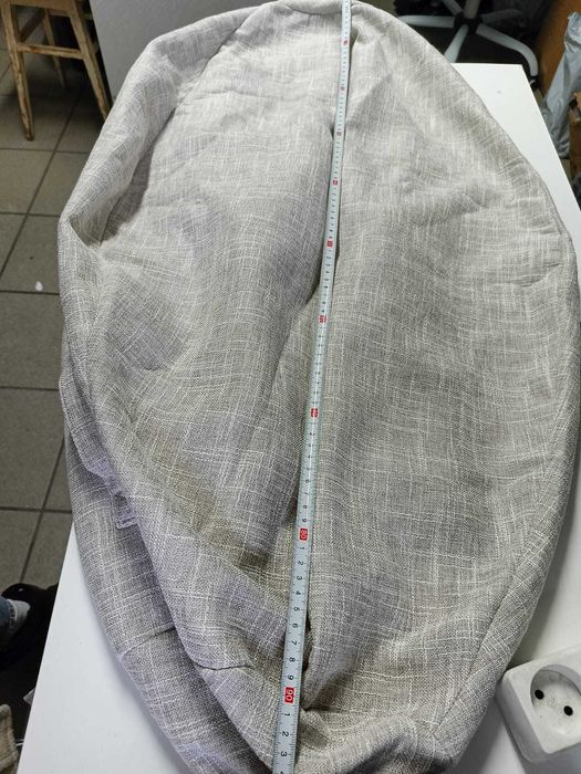 Pokrowiec na piłkę gimnastyczną 95cm BEŻOWY- PO ZWROCIE