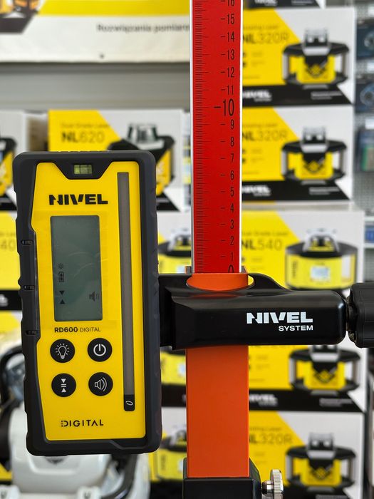 Nivel System Niwelator laserowy NL 640 R lata statyw RD 600 Nowy fv