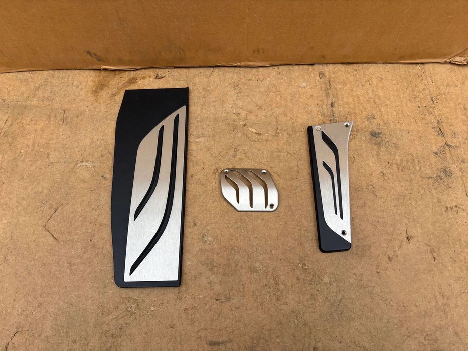 Oryginalne Nowe Nakładki na Pedały BMW 1 F20 F21 3 F30 F31 4 F32 F36 Automat KompletOsłona Hamulec Gaz Pedał Stopień Podstopnica