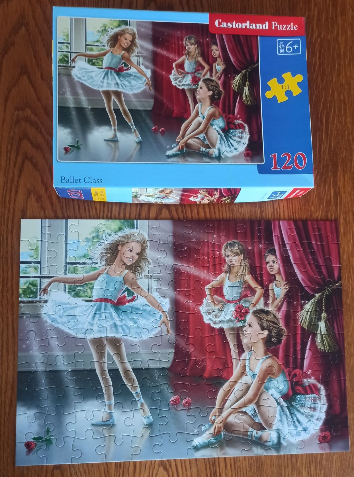 Puzzle baletnice 120