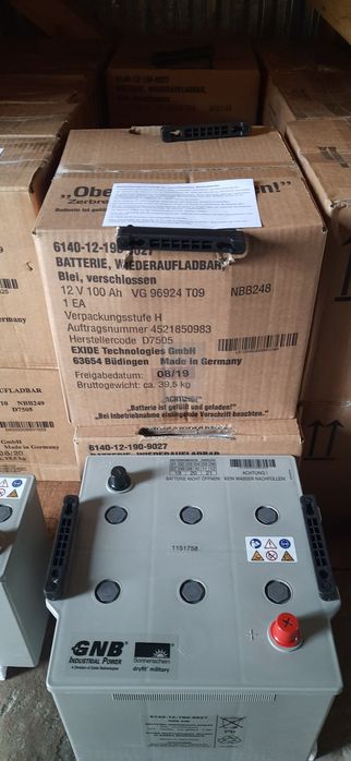 Akumulator żelowy, bateria fotowoltanika, 12V 100A, 45A, GMB, GmbH