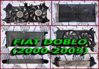 Диффузор Радіатор Тосола інтеркуллер 1,3Mjtd 1,9 jtd Fiat Doblo Добло