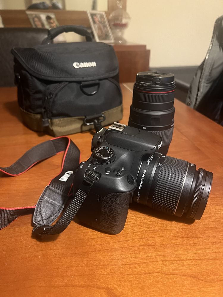 Canon 1200D a lente ja esta vendida