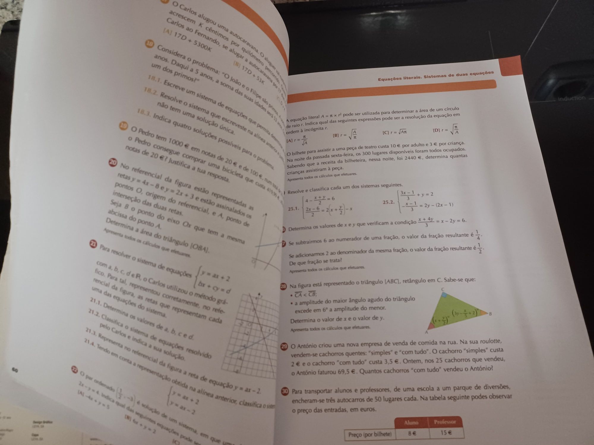 Livro Preparação para exame de Matemática do 9 Ano
